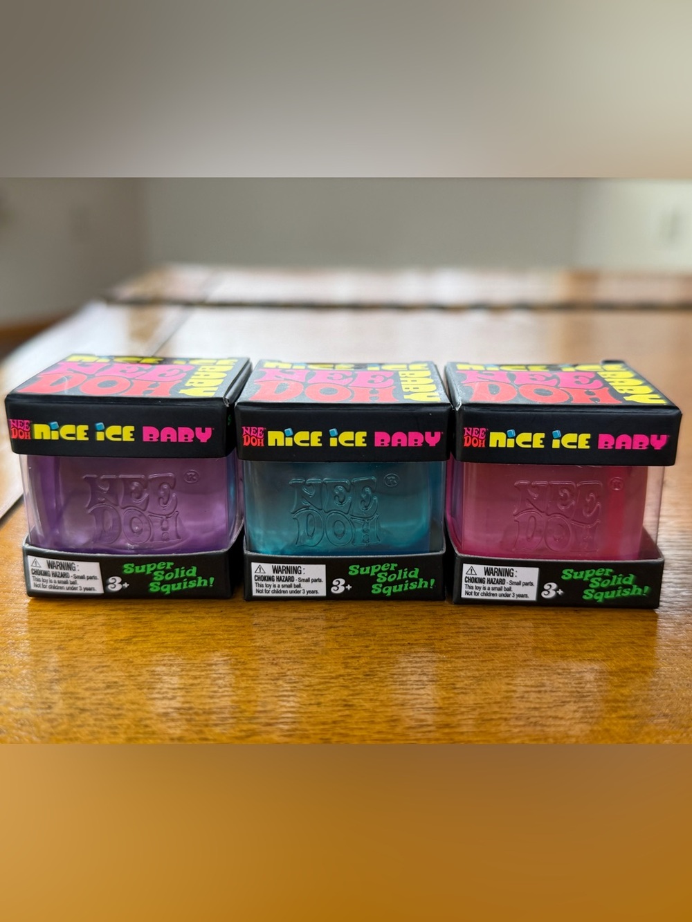 NeeDoh Nice Ice Baby - (1) Purple, (1) Blue, or (1) Pink (price is for 1)